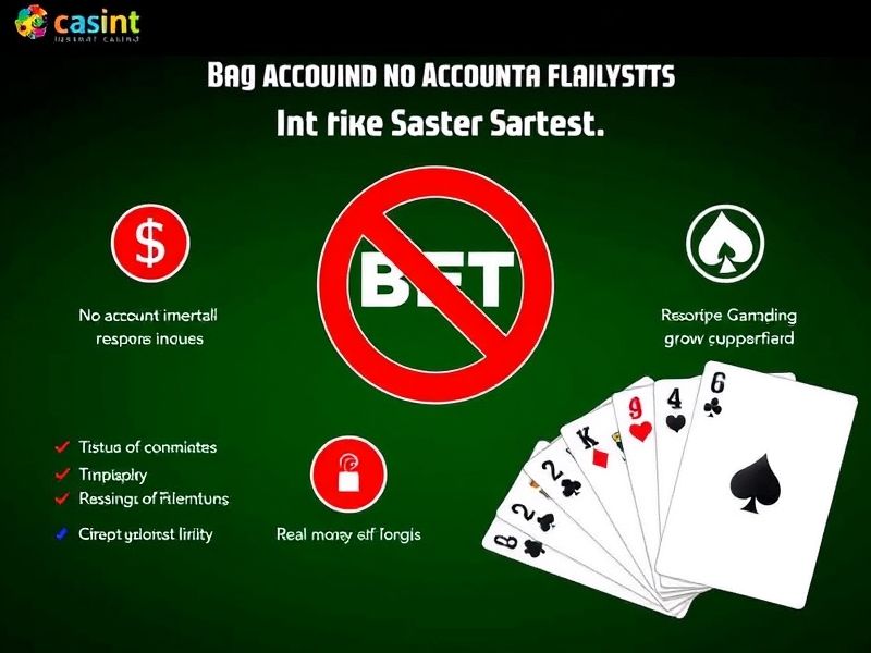 Discover top no account casino bet sites for instant play without registration. Compare real money games, bonuses, and secure platforms to gamble anytime, anywhere.